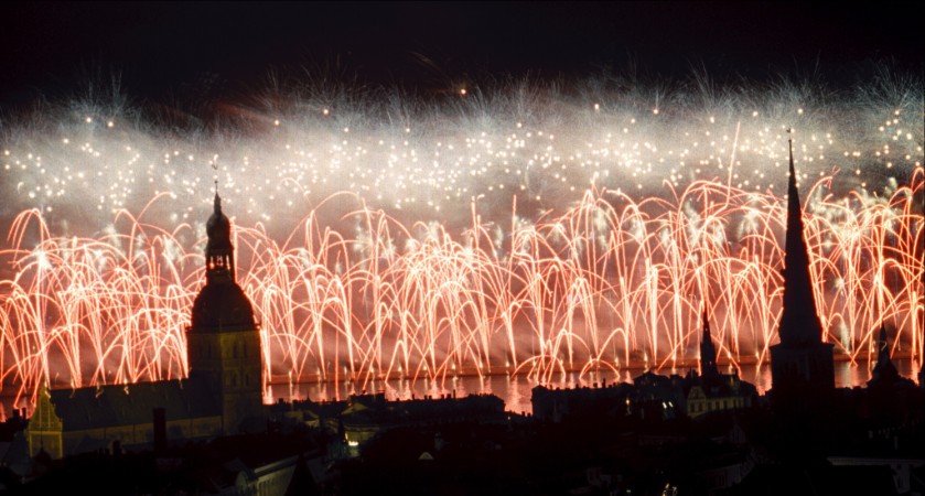 800 year Celebrations the city of Riga Latvia